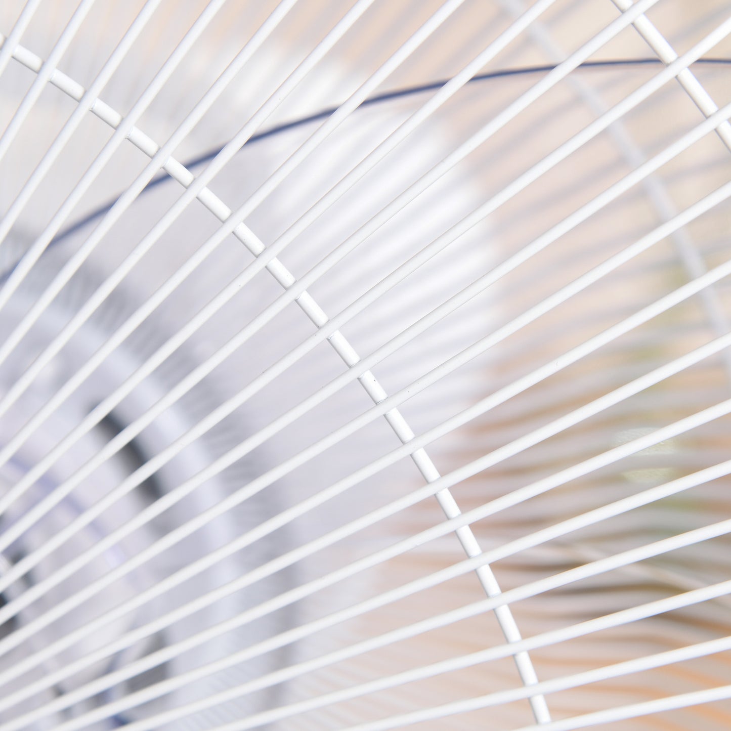 HOMCOM 54'' Pedestal Stand Fan, 3 Speed 3 Mode, 85° Oscillation, LED Panel, 3M Remote Controller, Height Adjustable for Living Room, Black & White