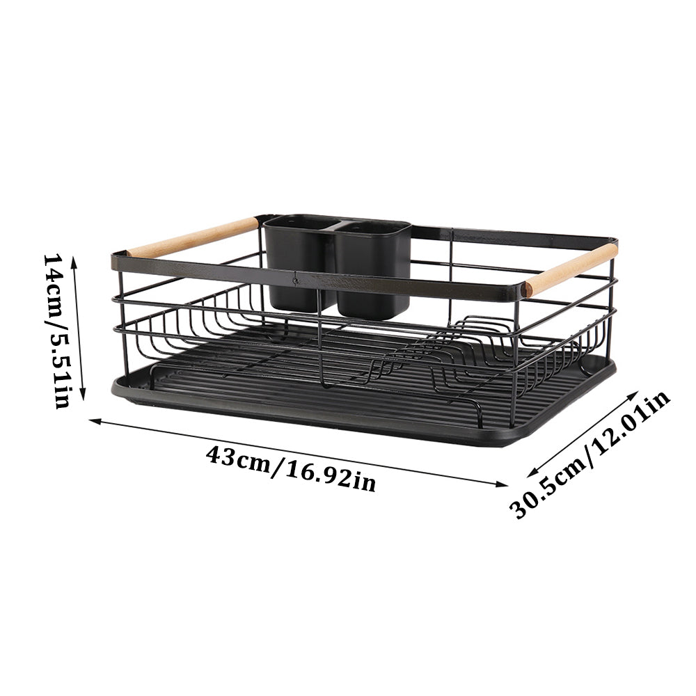 Iron Dish Drainer Drip Tray