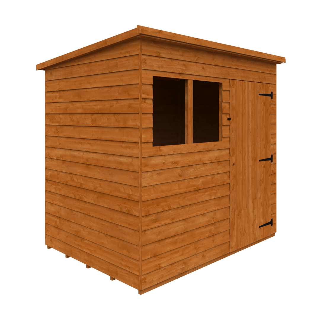 GardenArch 7x5 Budget Pent Wooden Shed