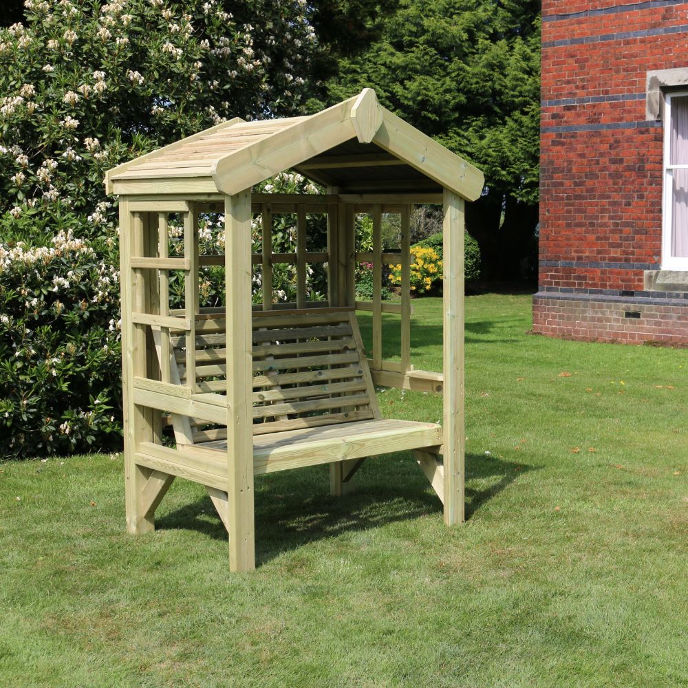 Cottage Arbour Trellis Sits 2