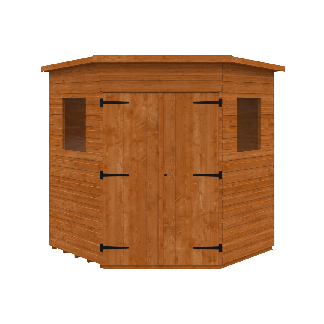 GardenArch 6x6 Corner Wooden Shed