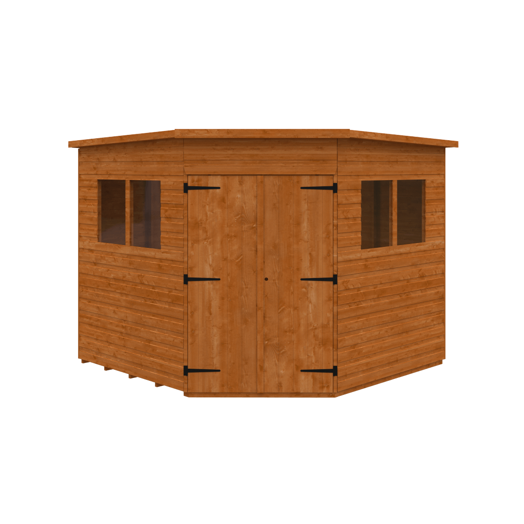 GardenArch 8x8 Corner Wooden Shed