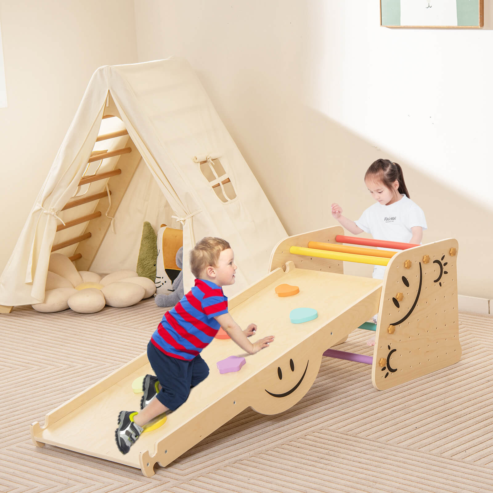 Entertainment Hide and Seek Climber for 1–4 Year Old Kids