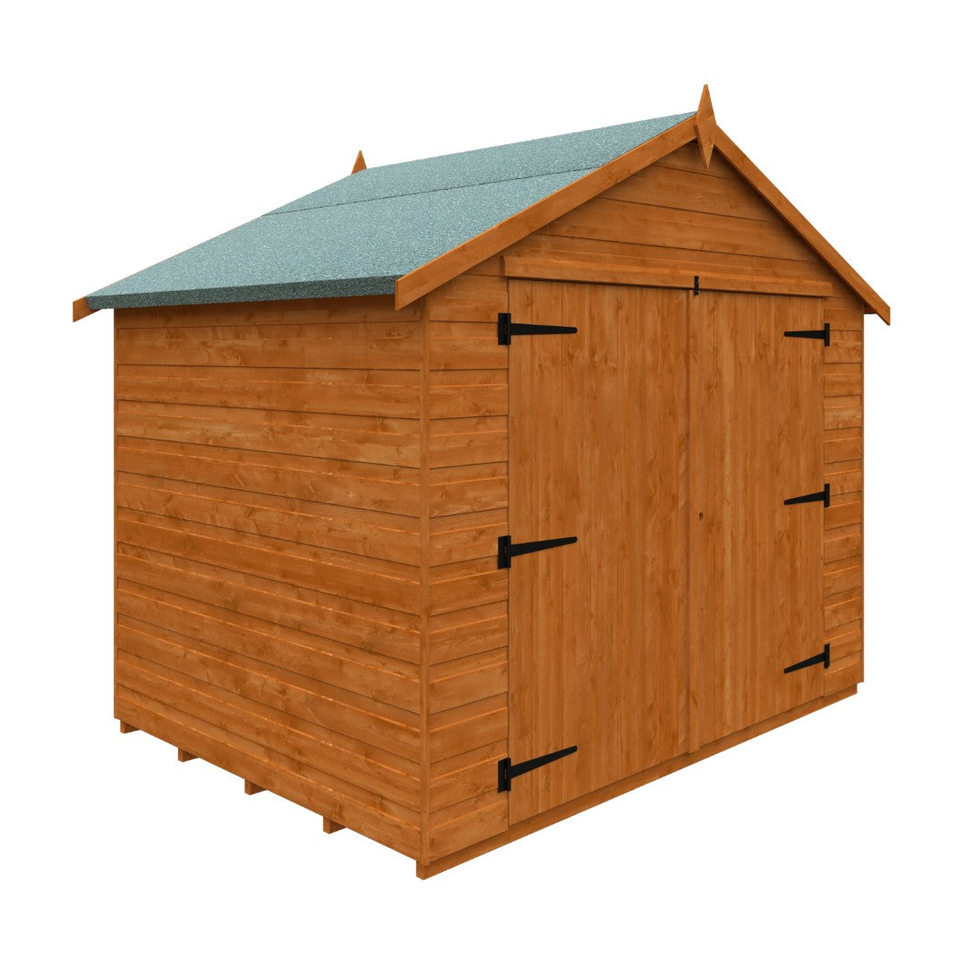 GardenArch 5x7 Apex Compact Wooden Shed