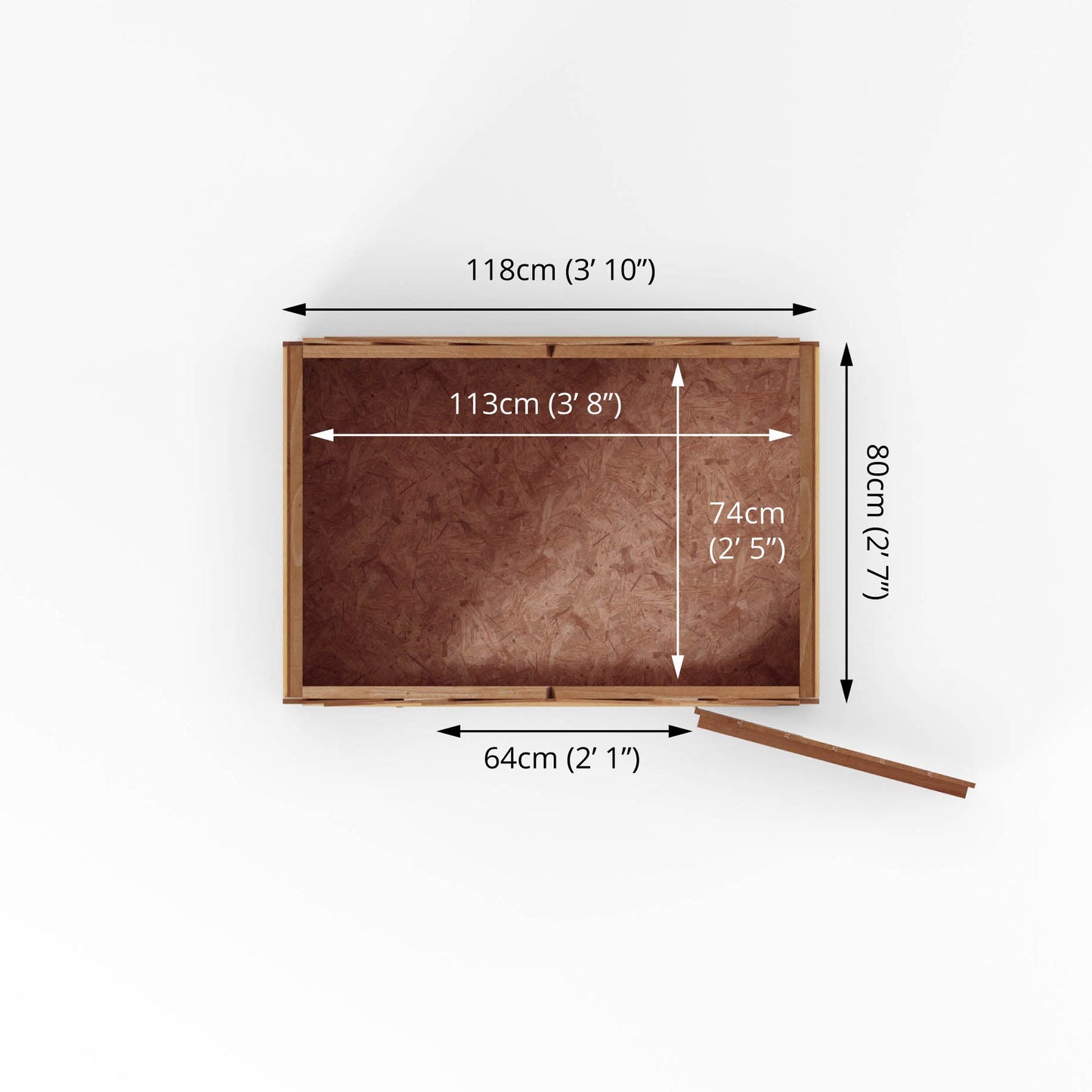 3 X 4 Overlap Apex - Windowless