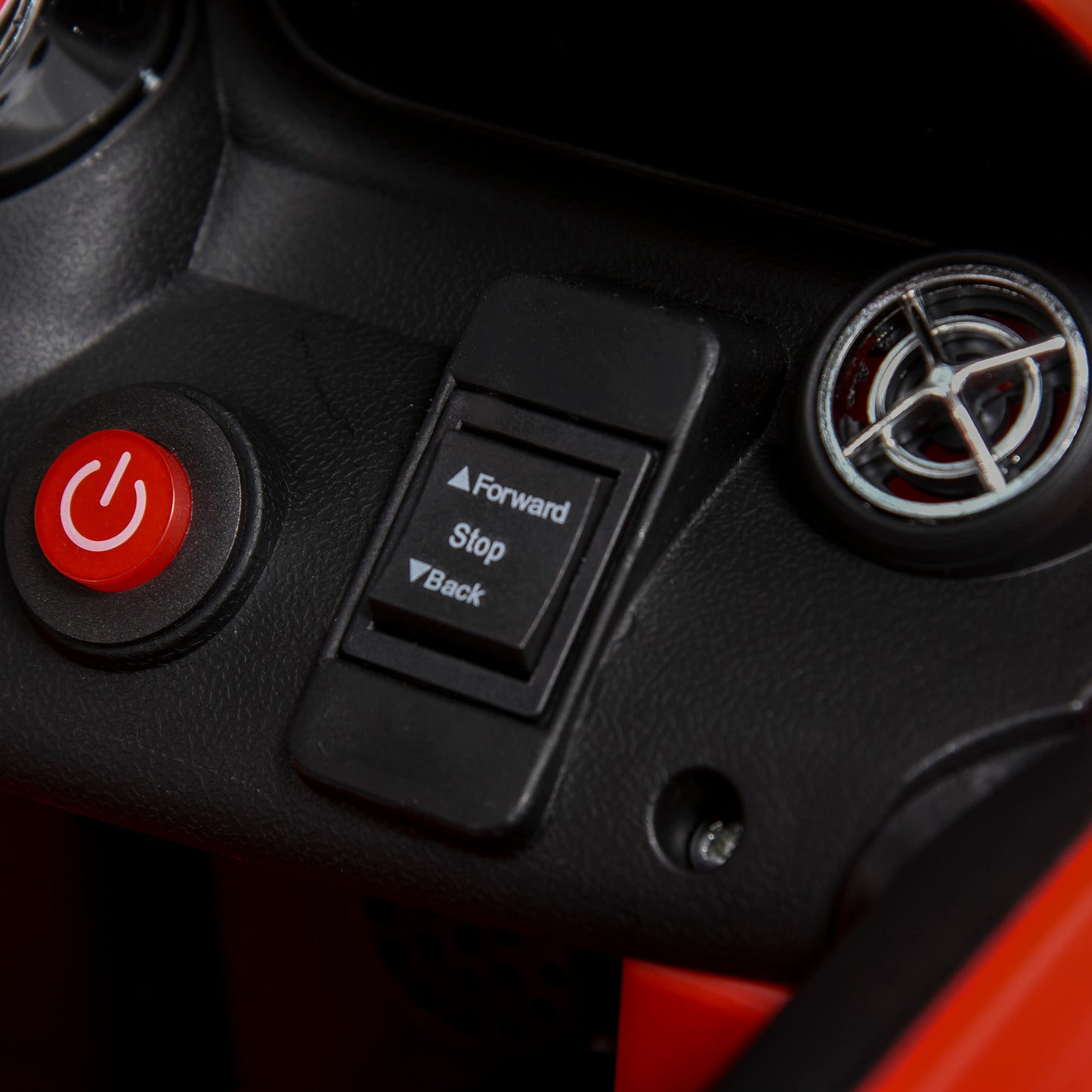 HOMCOM Compatible for 6V Kids Ride On Car Mercedes Benz GLA Licensed Toy toddler with Music Remote Control Rechargeable Headlight Two Speed Red