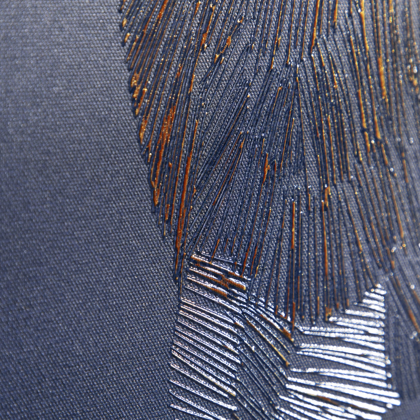 HOMCOM Canvas Wall Art Gold Textured Horse, Wall Pictures for Living Room Bedroom Decor, 93 x 63 cm