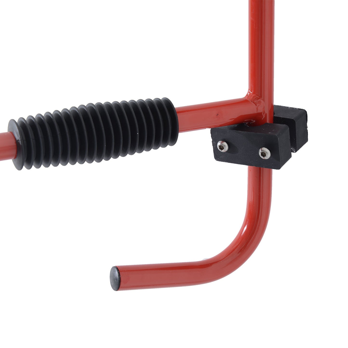 HOMCOM Canoe/Kayak Aluminum Wall Mount Hangers-Red