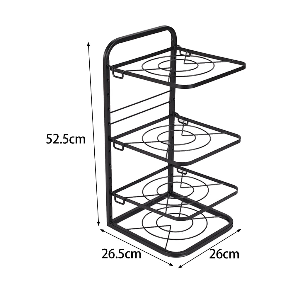 Pan Saucepan Skillet Kitchen Storage Rack