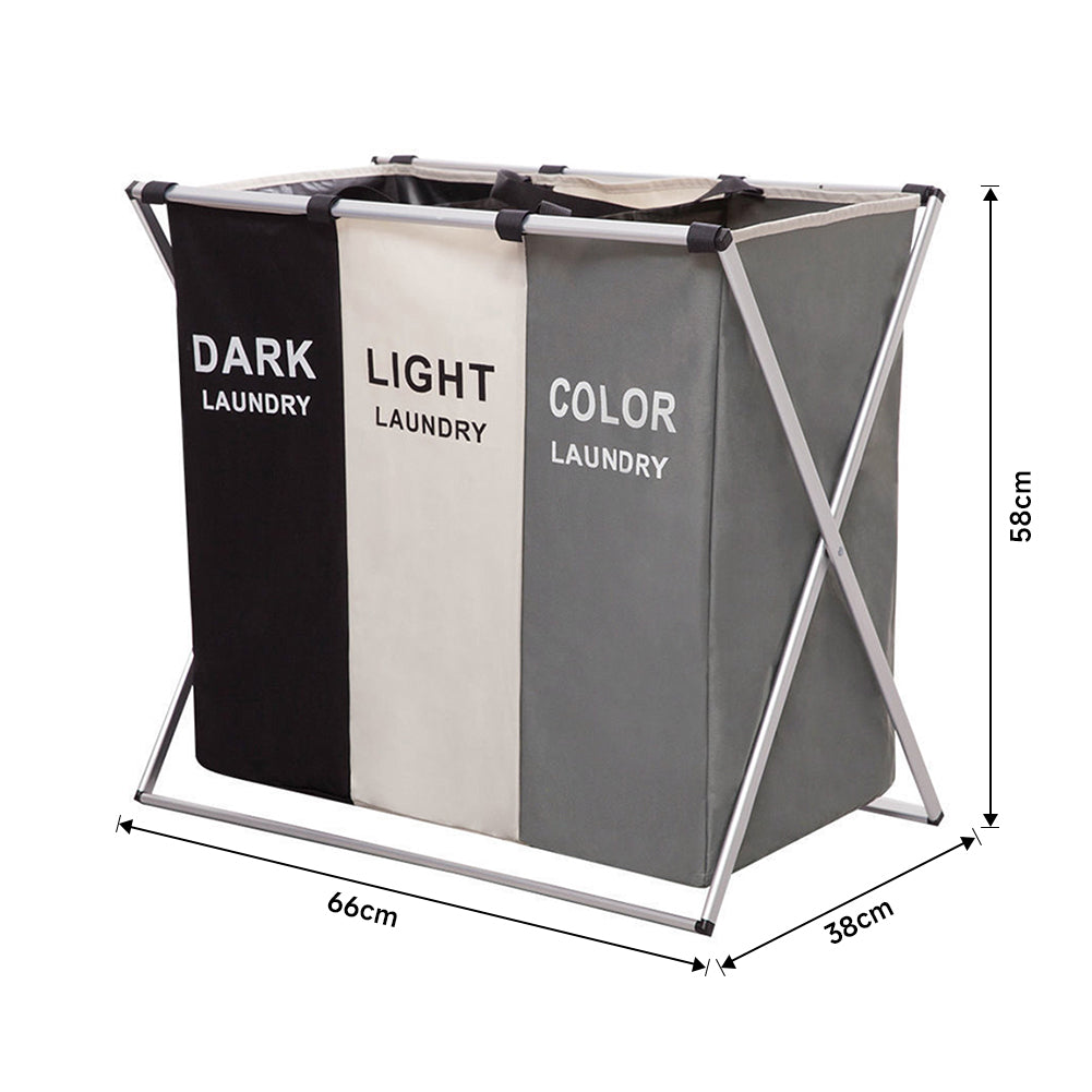 Laundry Basket Large Detachable Dirty Clothes Organizers