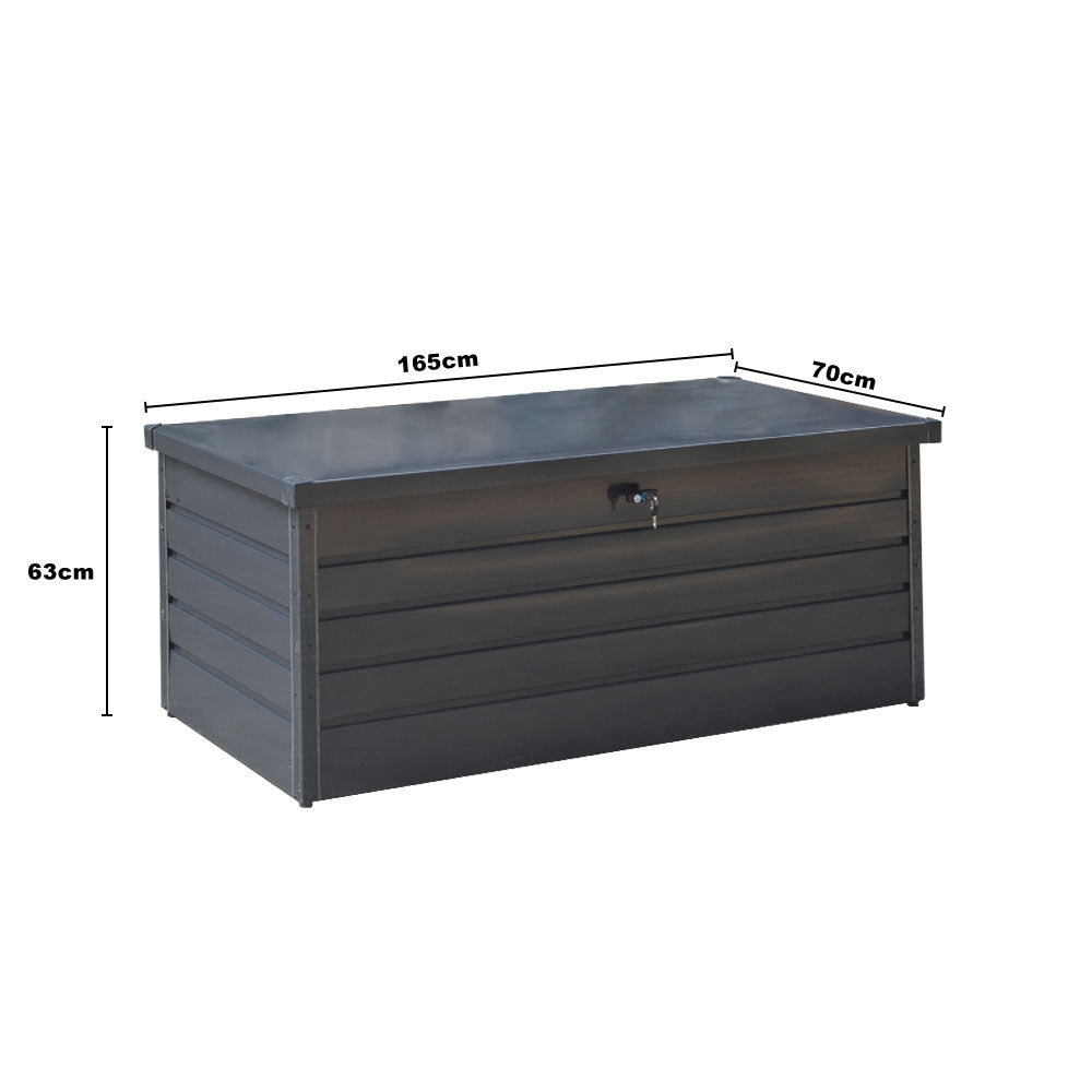 Metal Lockable Waterproof Garden Storage Box