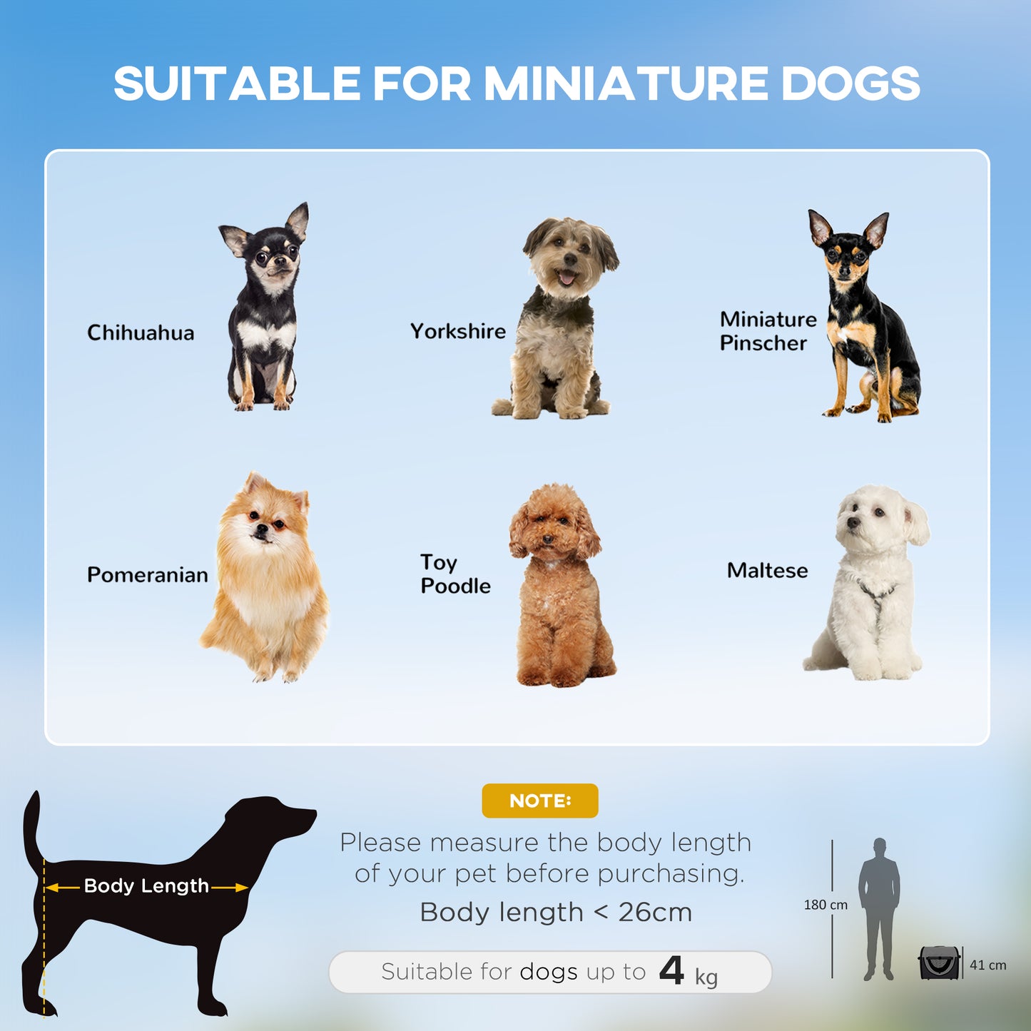 Pawhut Folding Fabric Soft Pet Crate, 46Lx36Wx41H cm - Black