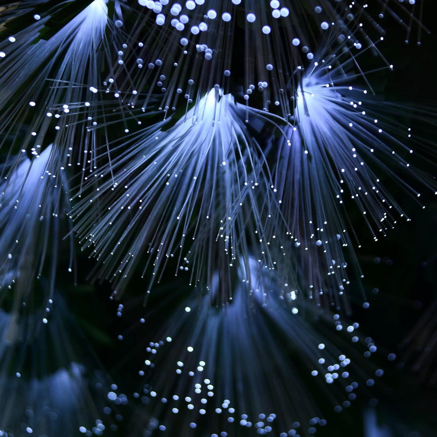 HOMCOM 3ft White Pre Lit Christmas Tree w/ 90 LEDs Star Topper Tri-Base Full Bodied Seasonal Decoration Pre-Lit Home