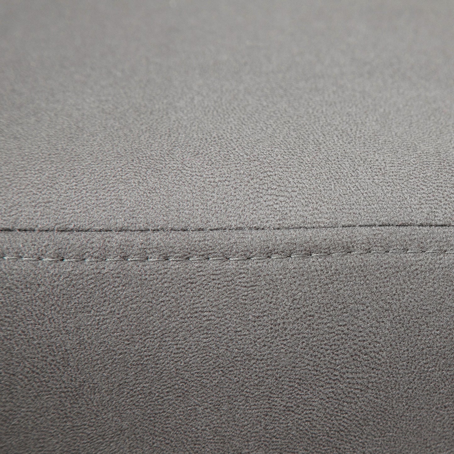 HOMCOM Footstool Foot Rest Small Seat Foot Rest Chair Grey Home Office with Legs 40 x 30 x 24cm