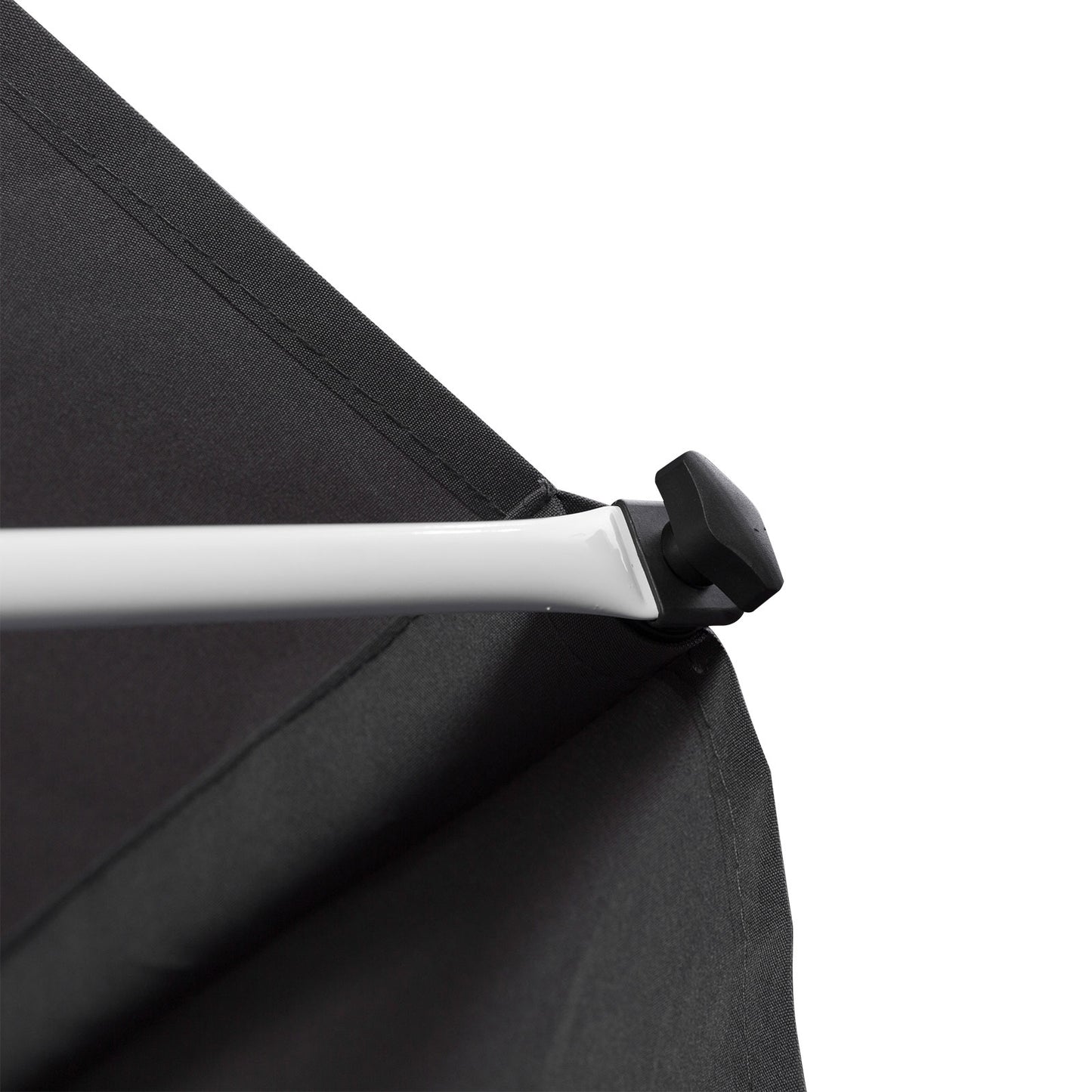 outsunny-balcony-2-x-1-5m-manual-adjustable-awning-diy-patio-clamp-awning-canopy-retractable-shade-shelter-grey