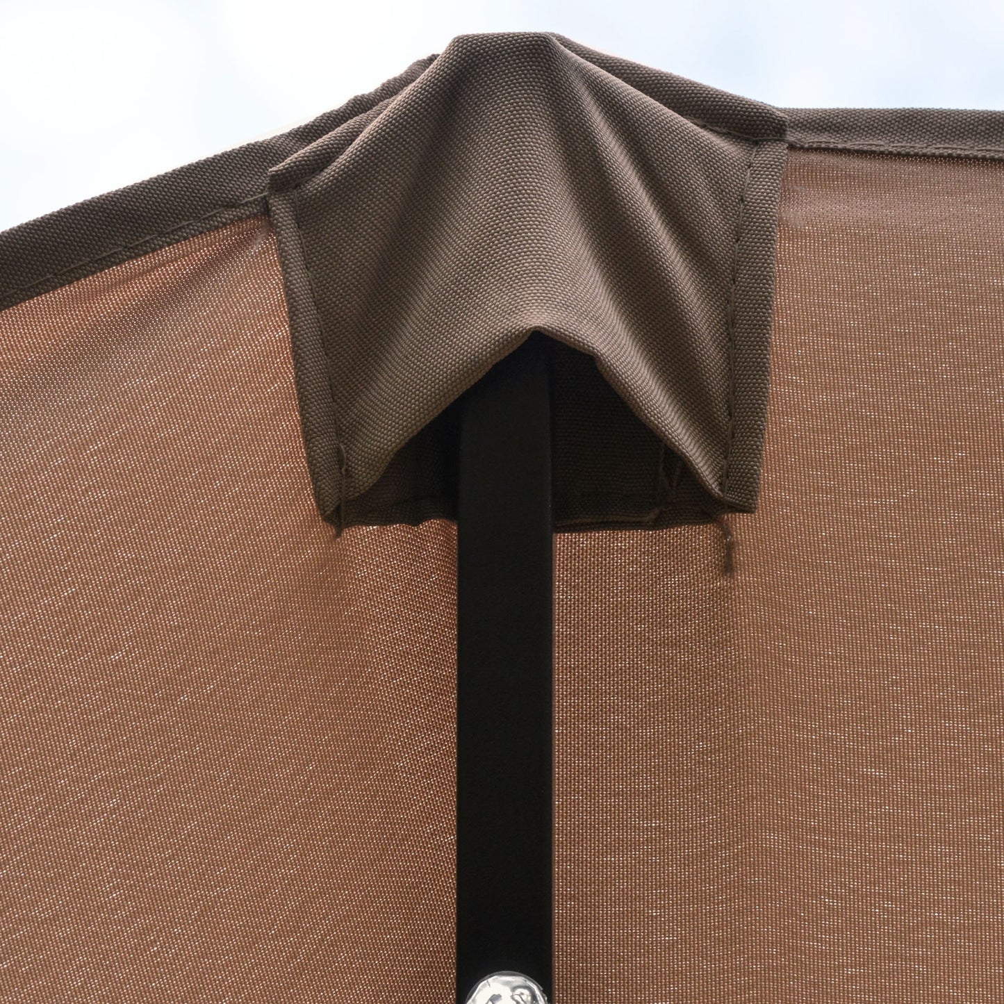 outsunny-garden-parasol-4-4m-double-sided-sun-umbrella-patio-sun-shade-outdoor-with-led-solar-light-khaki