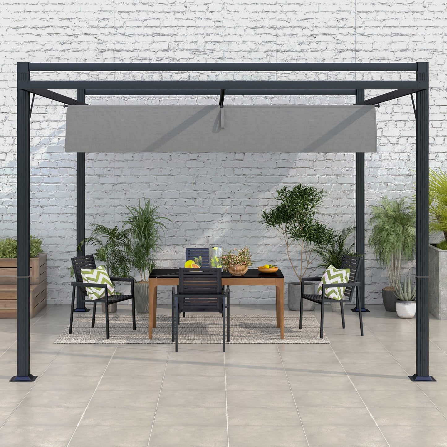 outsunny-3-x-4m-retractable-pergola-garden-gazebo-shelter-with-aluminium-frame-for-grill-patio-deck-dark-grey