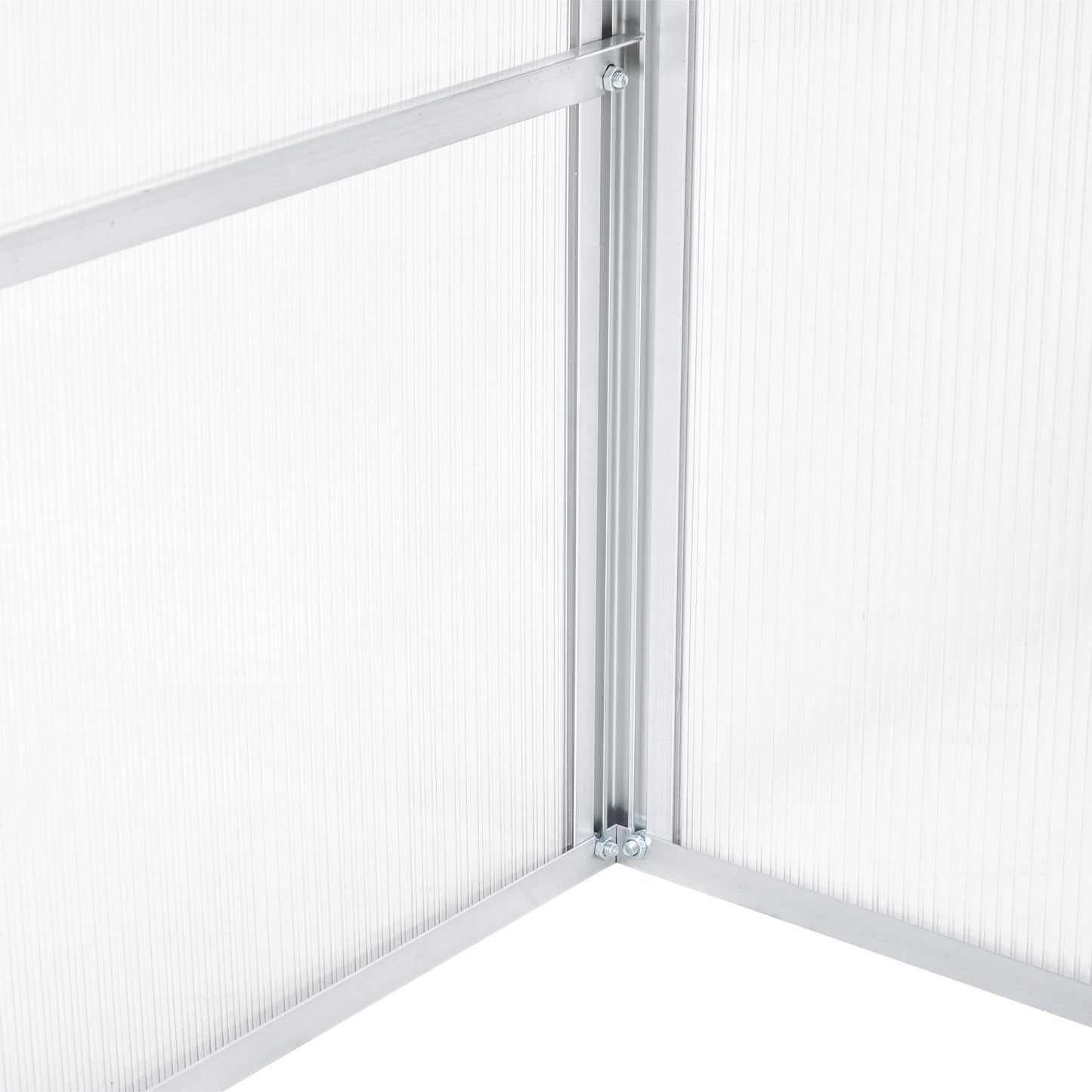 outsunny-outdoor-greenhouse-polycarbonate-grow-house-flower-vegetable-plants-raised-bed-garden-allotment-protector-aluminum-frame-100-x-100-x-48-cm