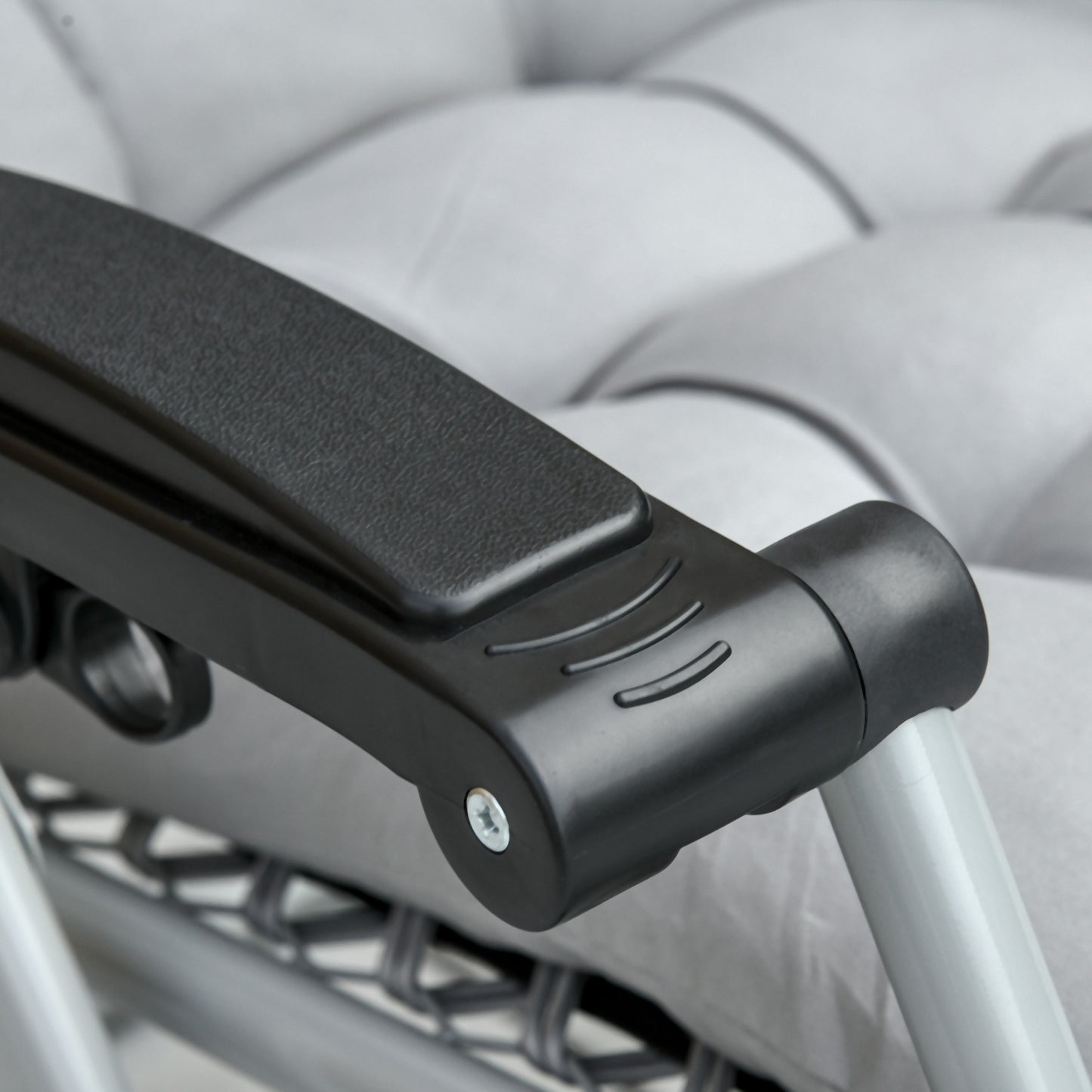 outsunny-2-piece-reclining-zero-gravity-chair-folding-garden-sun-lounger-with-cushion-headrest-light-grey