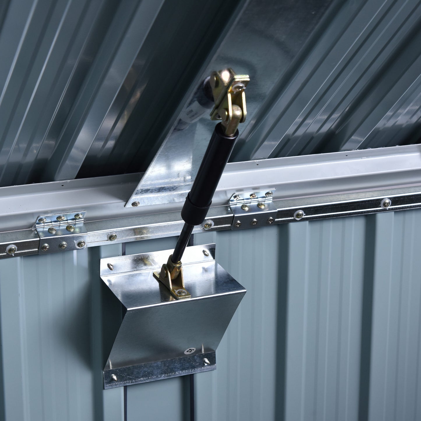 outsunny-5ft-x-3ft-garden-2-bin-corrugated-steel-rubbish-storage-shed-w-locking-doors-lid-outdoor-hygienic-dustbin-unit-garbage-trash-cover