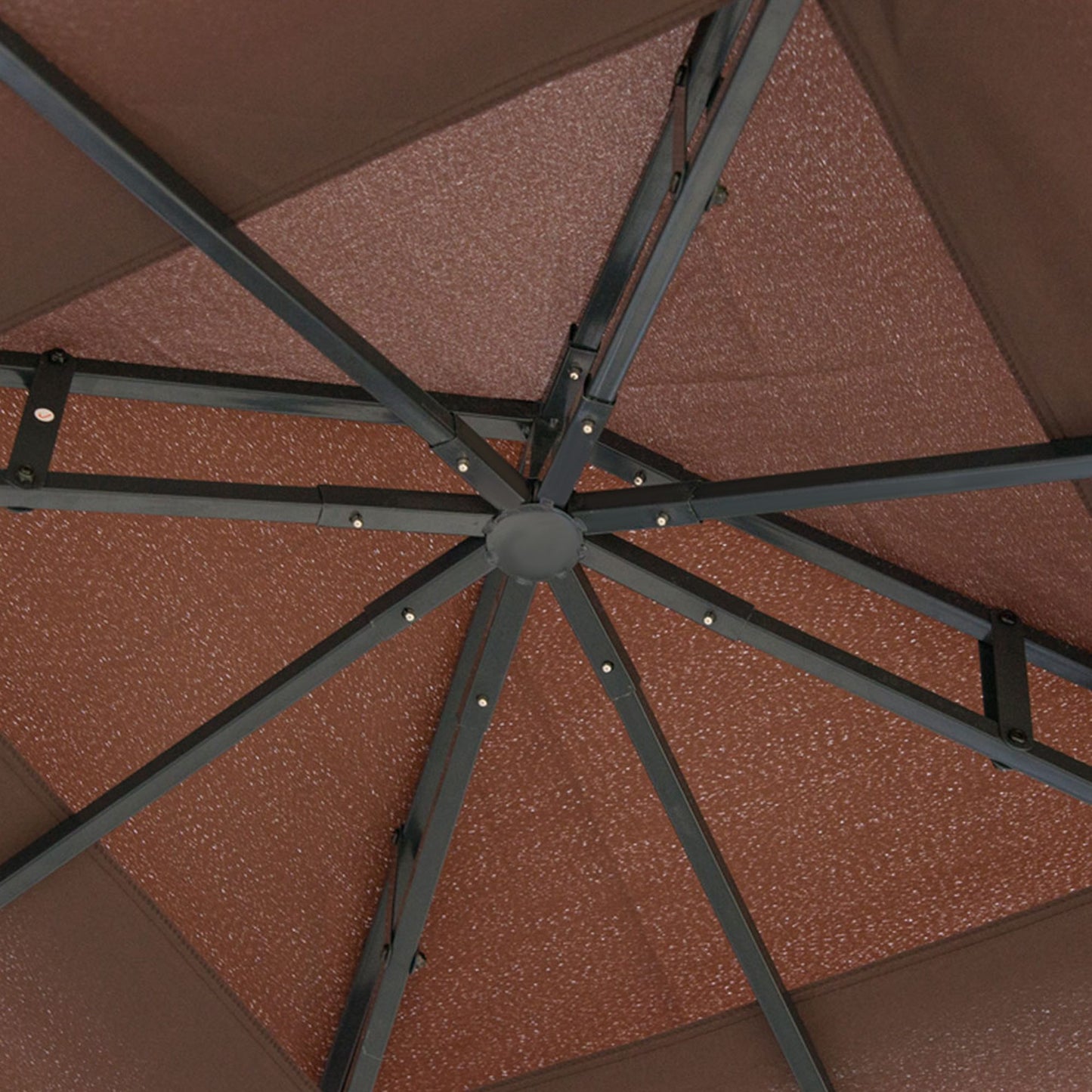 outsunny-3-x-3m-patio-gazebo-canopy-garden-pavilion-tent-shelter-with-2-tier-roof-and-mosquito-netting-steel-frame-coffee