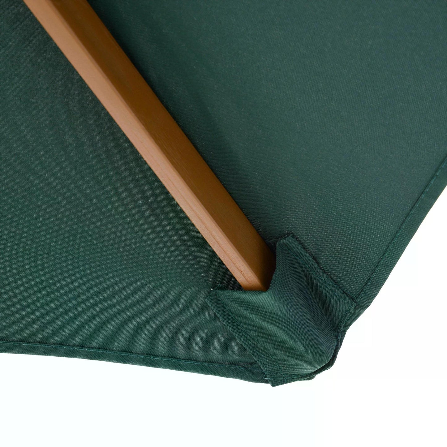 outsunny-2-5m-wooden-garden-patio-parasol-umbrella-dark-green