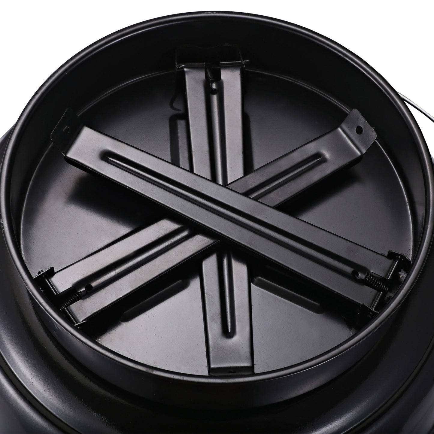 outsunny-charcoal-bbq-charcoal-grill-metal-portable-tripod-grill-black-red