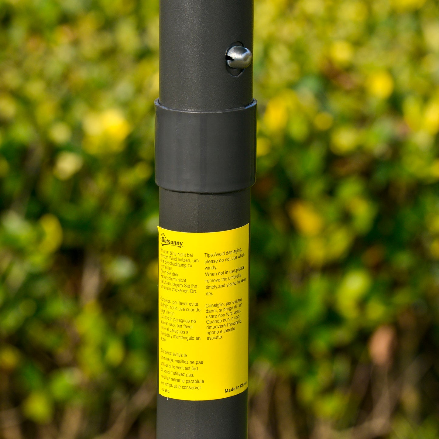 outsunny-2-7m-garden-parasol-patio-led-umbrella-with-push-button-tilt-crank-8-rib-sun-shade-for-outdoor-table-market-umbrella-grey