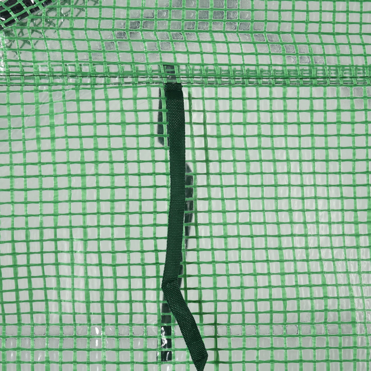 outsunny-lean-to-greenhouses-with-shelves-polytunnel-steeple-green-house-grow-house-removable-cover-143x138x190cm-green