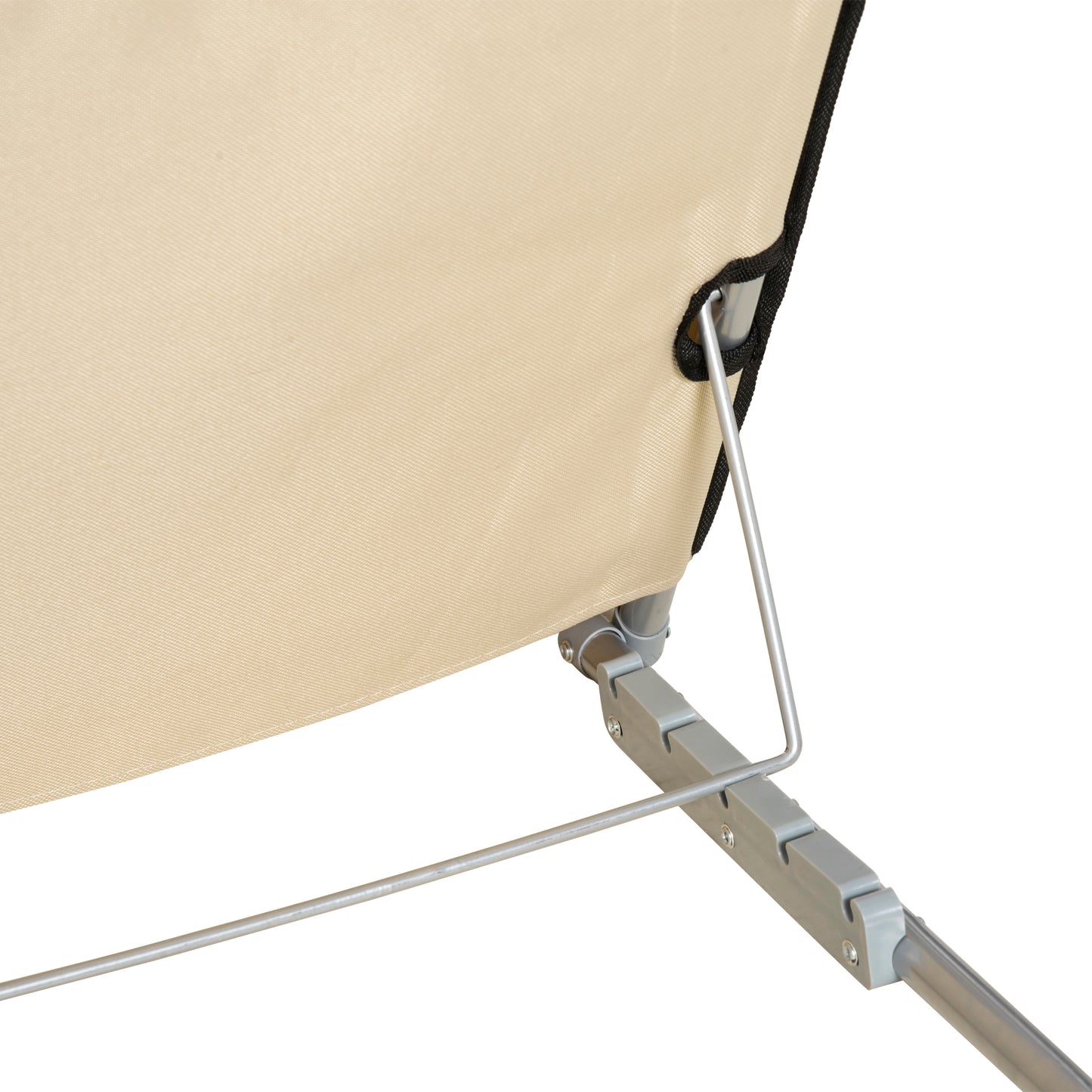 outsunny-set-of-2-foldable-garden-beach-chair-mat-lightweight-outdoor-sun-lounger-seats-adjustable-back-metal-frame-pe-fabric-head-pillow-beige