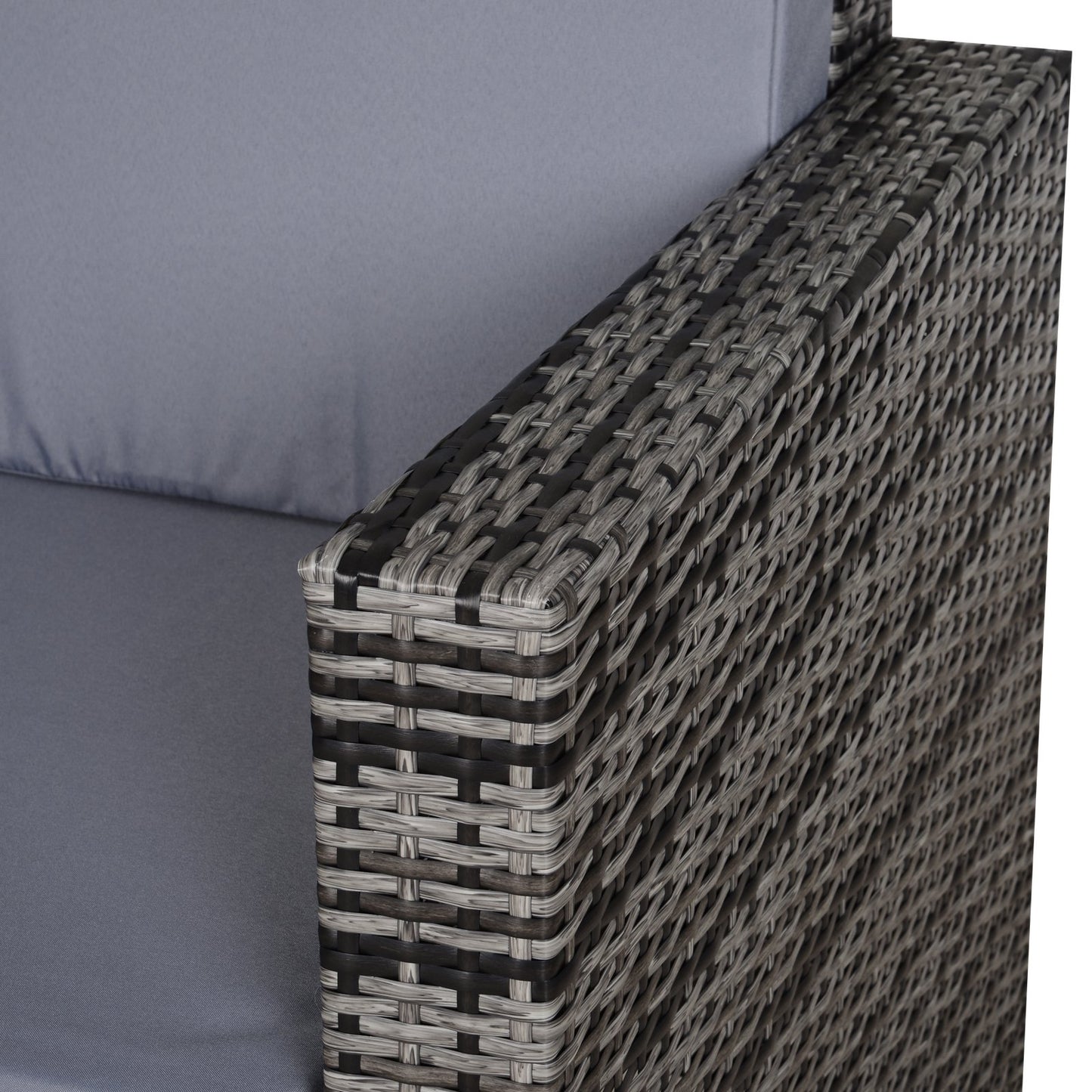 outsunny-2-seater-rattan-sofa-chair-all-weather-wicker-weave-chair-outdoor-garden-patio-furniture-grey