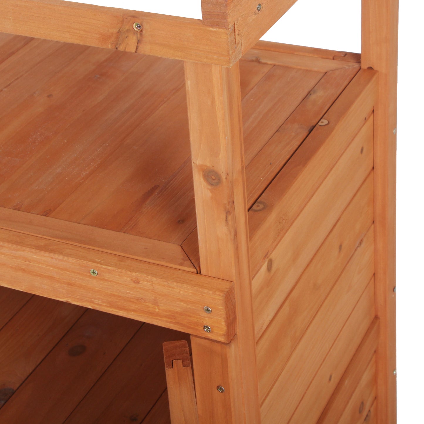 outsunny-multi-function-potting-bench-table-w-storage-cabinet-and-galvanized-table-top-wooden-planting-workstation-98cm-x-47cm-x-105cm
