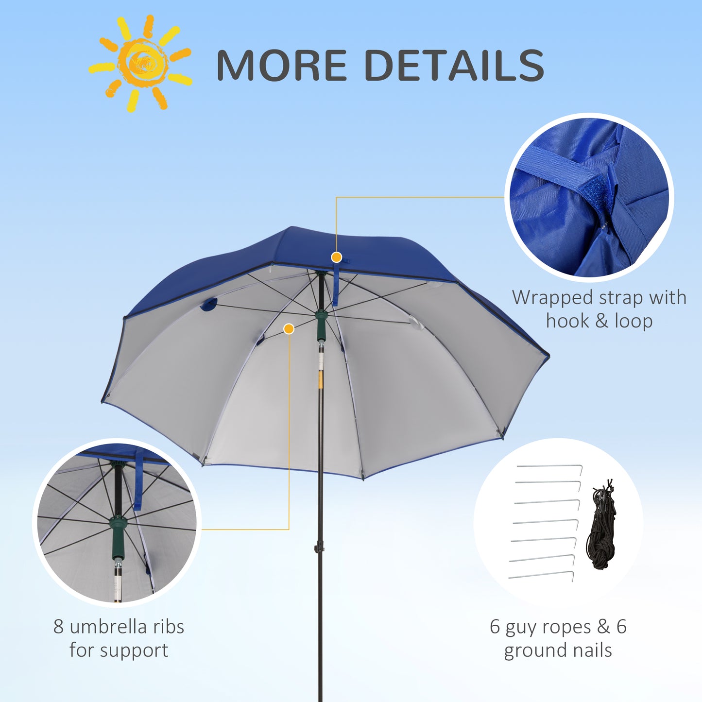 outsunny-2m-beach-parasol-fishing-umbrella-brolly-with-sides-and-push-botton-tilt-sun-shade-shelter-with-carry-bag-uv30-blue