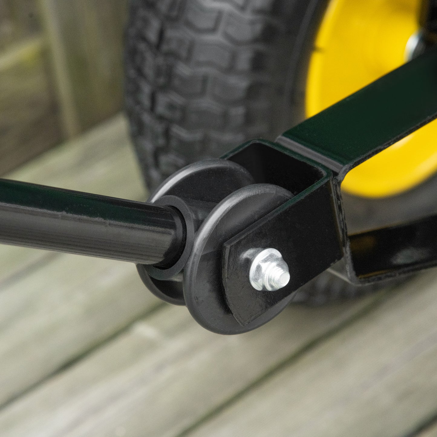 outsunny-125-litre-large-garden-cart-heavy-duty-4-wheel-trolley-dump-wheelbarrow-tipping-truck-trailer-green