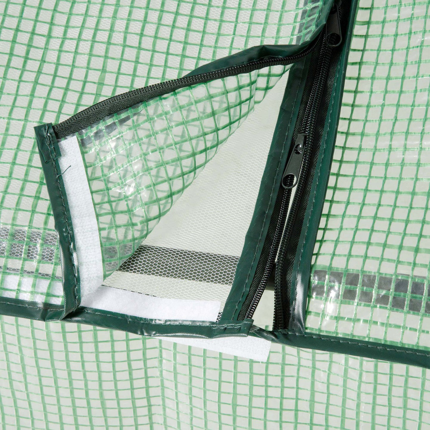 outsunny-mini-greenhouse-portable-garden-greenhouse-metal-frame-growhouse-with-large-zipper-windows-for-plants-180-x-92-x-92-cm