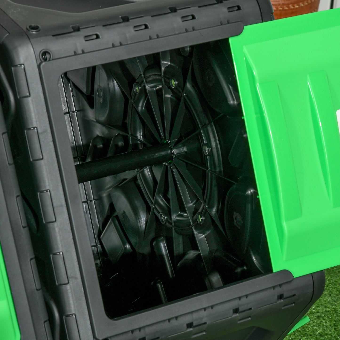 outsunny-dual-chamber-garden-compost-bin-130l-rotating-composter-compost-maker-with-ventilation-openings-and-steel-legs