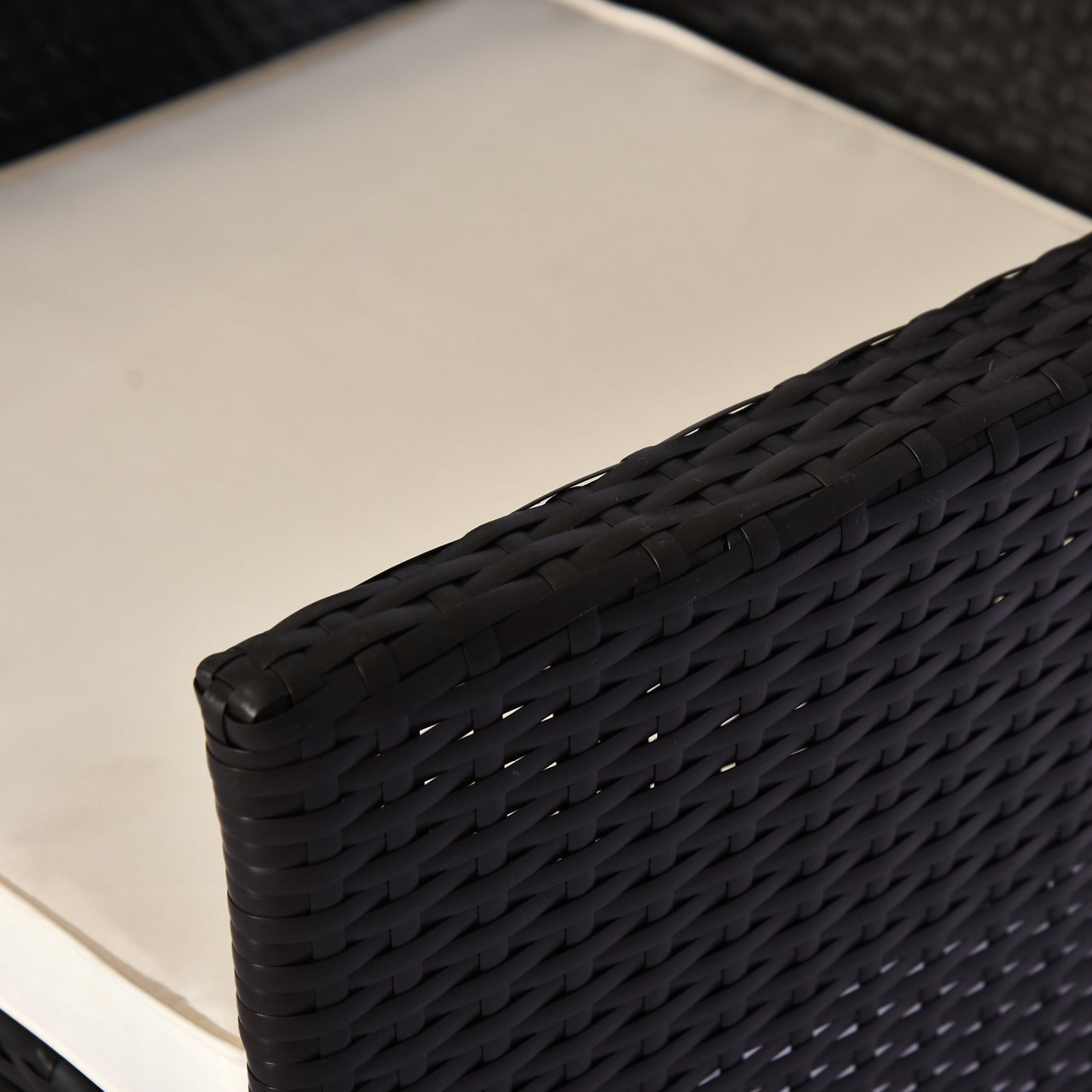 outsunny-2-seater-rattan-dining-chairs-wicker-loveseat-outdoor-patio-armchair-with-drink-table-garden-furniture-dark-brown