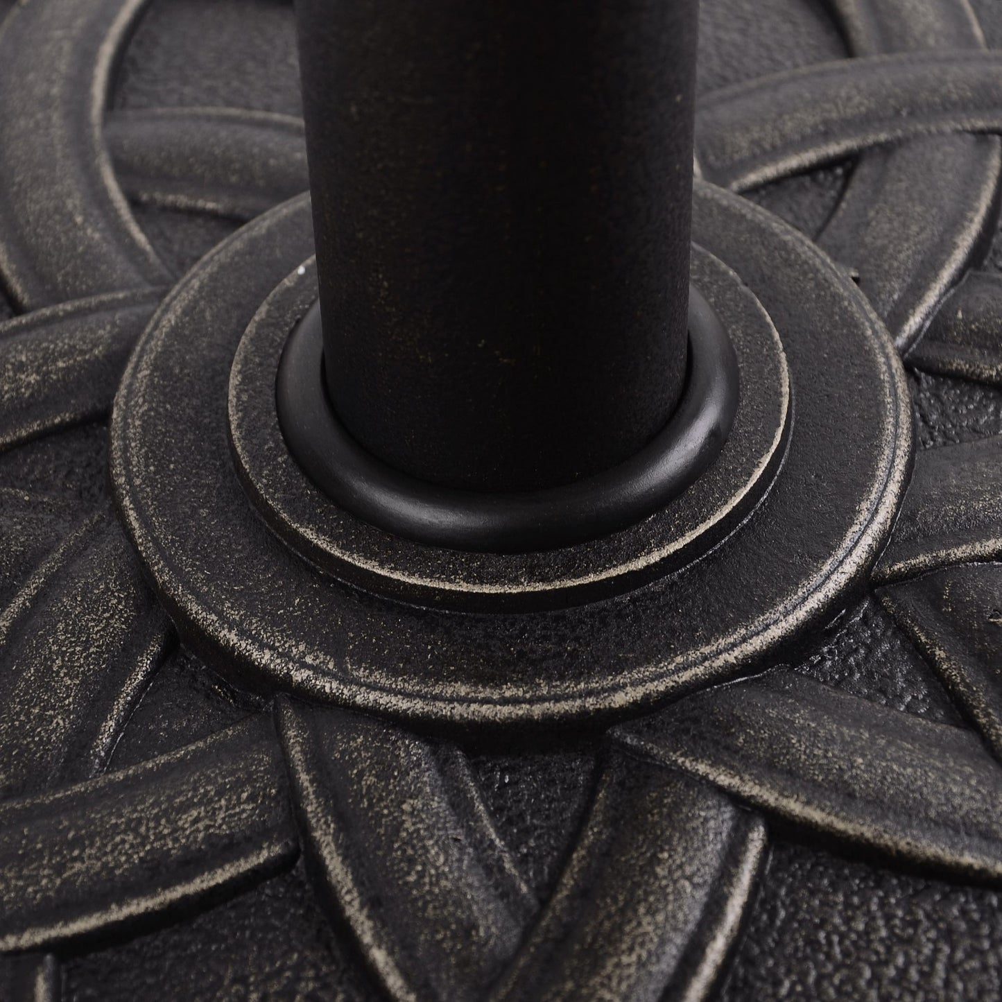 outsunny-parasol-base-umbrella-base-for-38mm-and-48mm-poles-resin-bronze