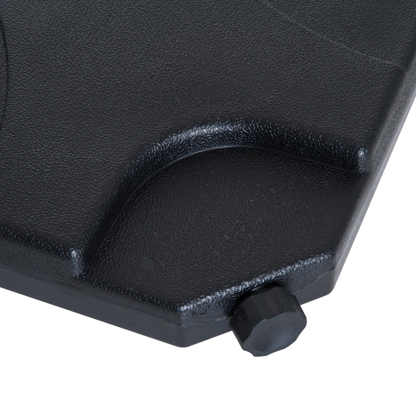 outsunny-4-pc-parasol-base-heavy-duty-plastic-umbrella-weight-base-black