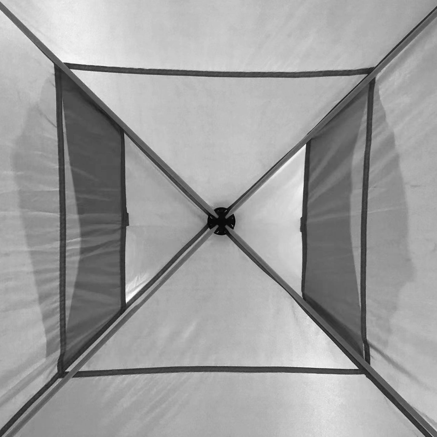 outsunny-3x3m-pop-up-gazebo-tent-with-1-sidewall-roller-bag-adjustable-height-event-shelter-tent-for-garden-patio-grey