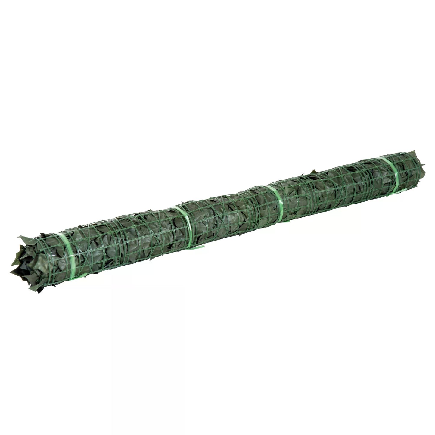 outsunny-artificial-leaf-screen-panel-3x1-5-m-dark-green