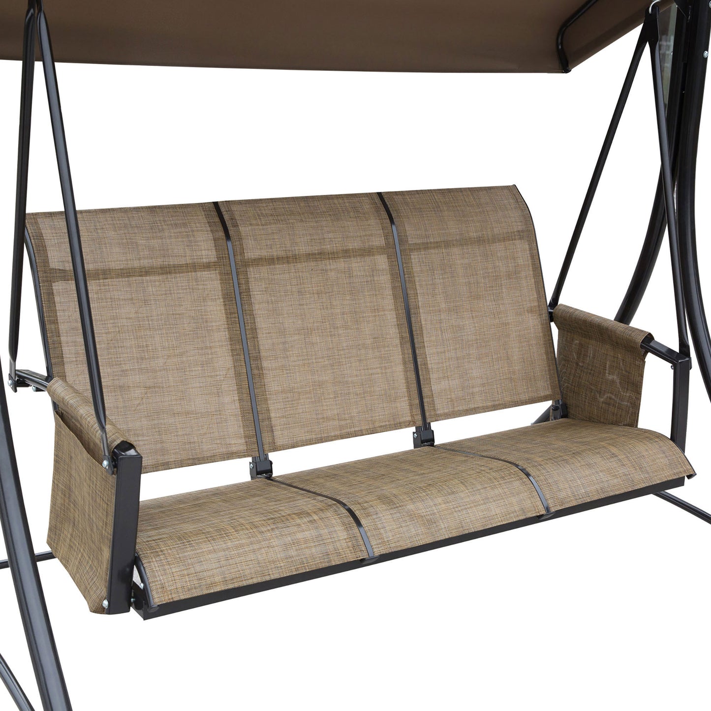 outsunny-3-person-outdoor-patio-porch-swing-chair-with-high-back-design-side-pouches-and-adjustable-canopy-brown