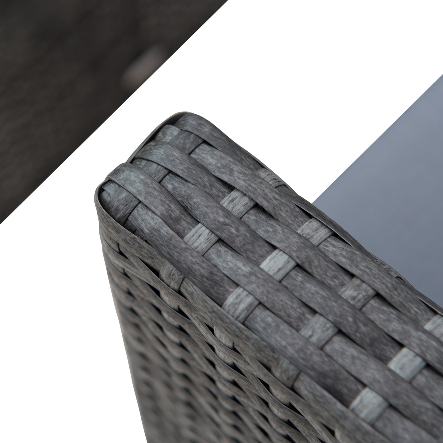 outsunny-4-seater-rattan-garden-furniture-sofa-set-outdoor-patio-wicker-weave-2-seater-bench-chairs-coffee-table-grey