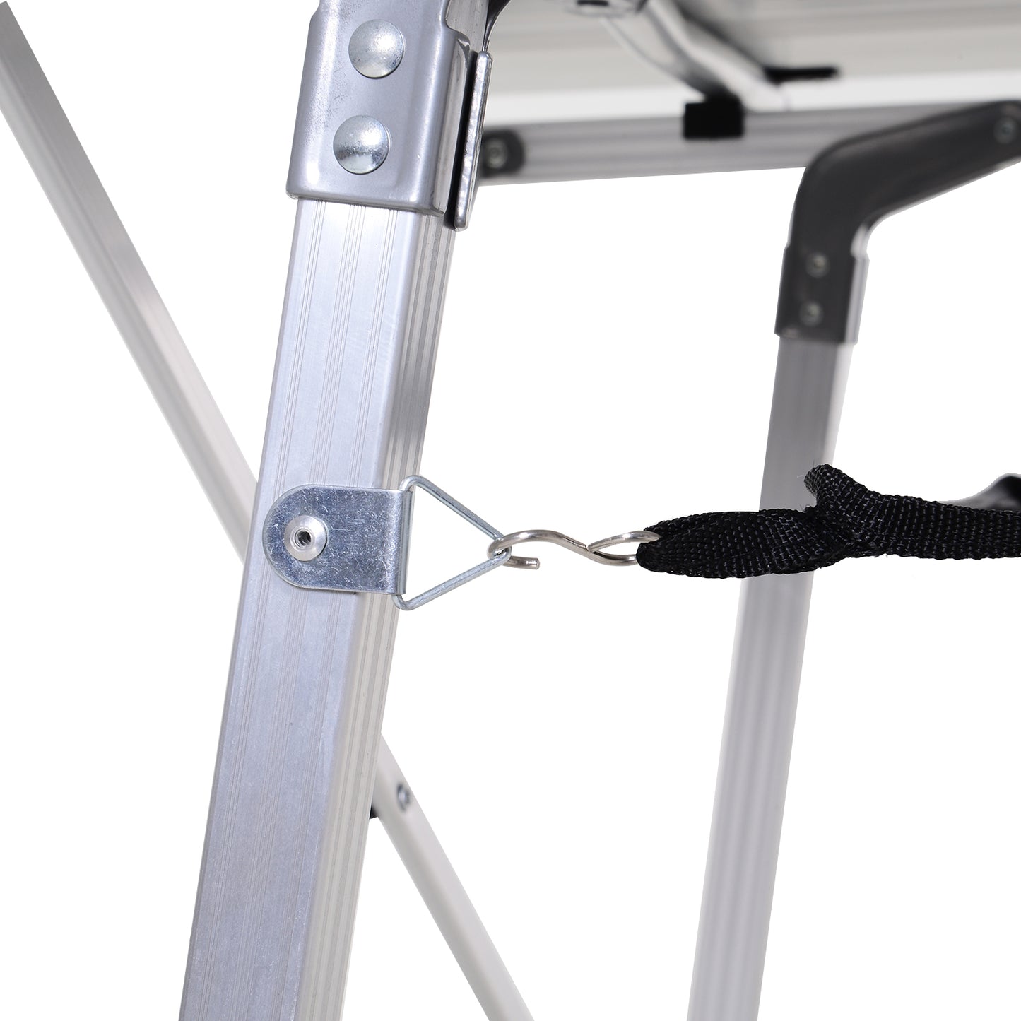 outsunny-4ft-folding-aluminium-picnic-table-portable-camping-bbq-table-roll-up-top-mesh-layer-rack-with-carrying-bag