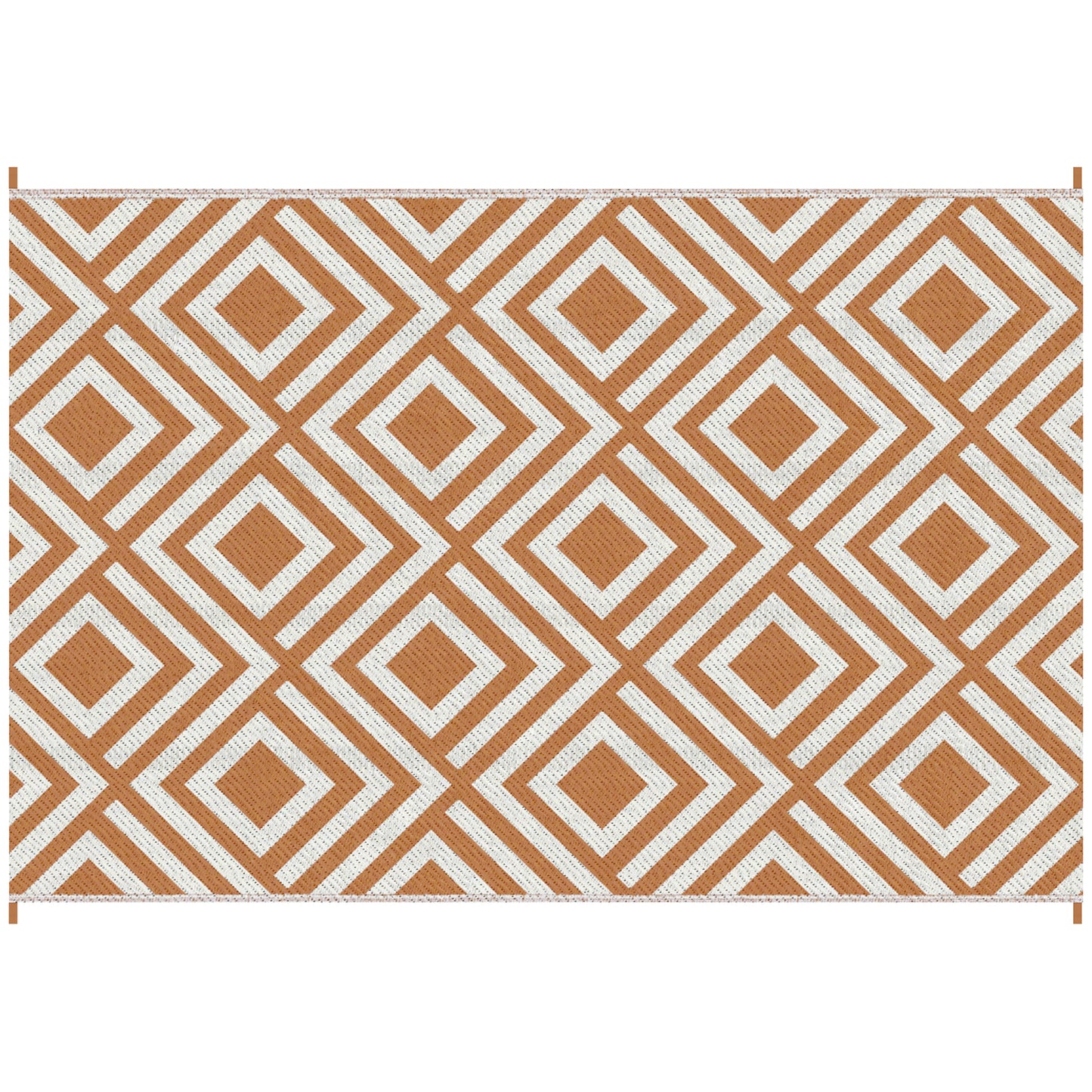 outsunny-reversible-outdoor-rug-with-carry-bag-and-ground-stakes-waterproof-plastic-straw-mat-for-backyard-deck-rv-picnic-beach-brown-white