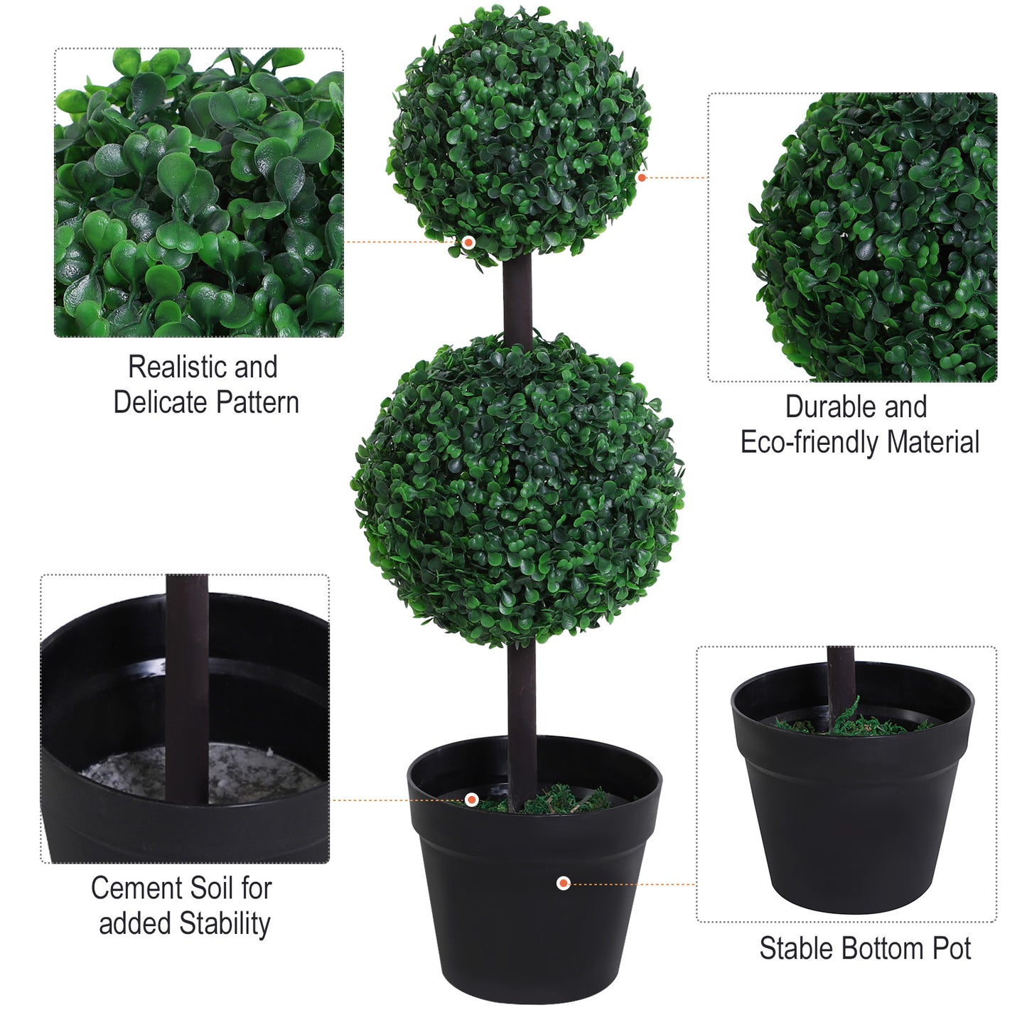 outsunny-set-of-2-artificial-boxwood-ball-topiary-trees-potted-decorative-plant-outdoor-and-indoor-decor-67cm