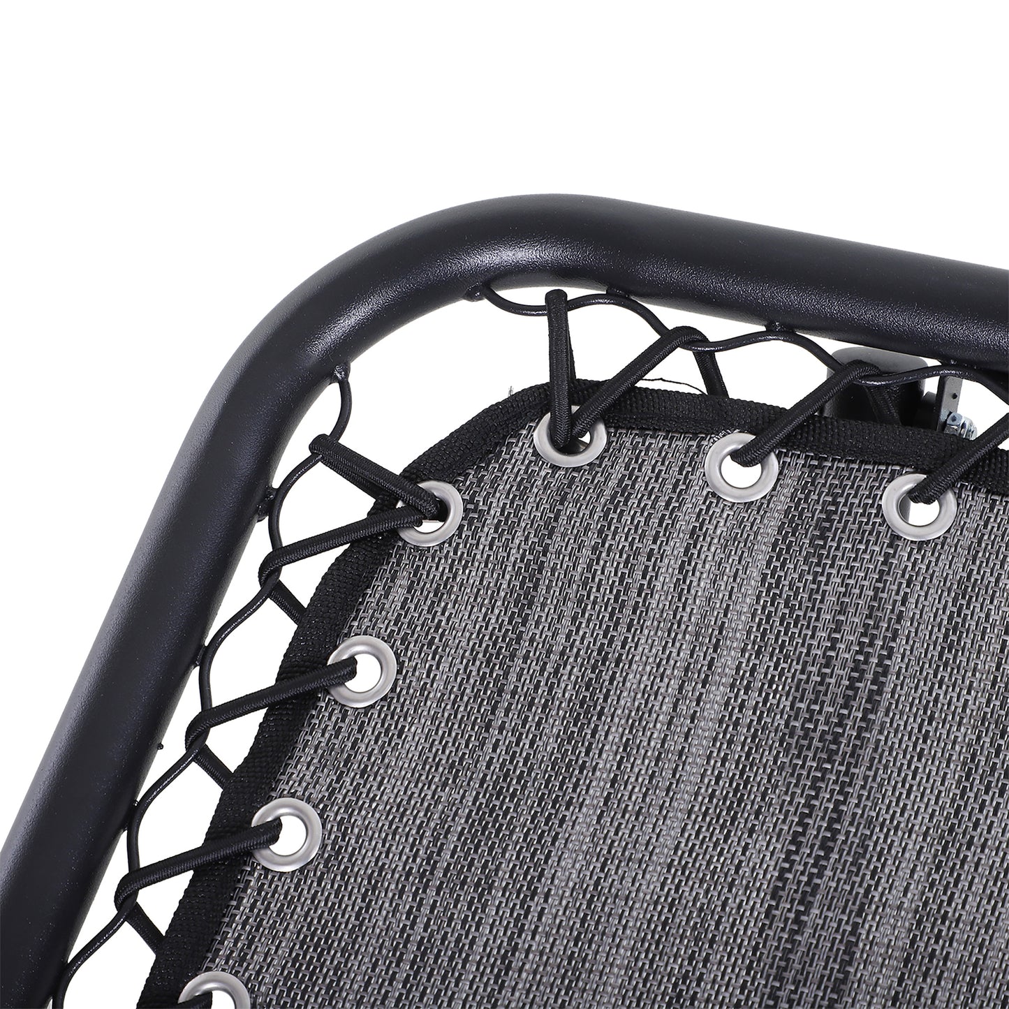 outsunny-3pcs-folding-zero-gravity-chairs-sun-lounger-table-set-w-cup-holders-reclining-garden-yard-pool-light-grey