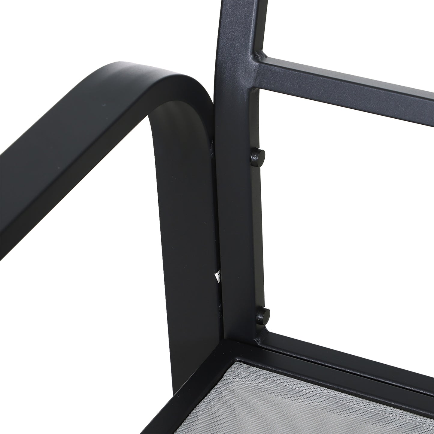 outsunny-4-pcs-aluminium-frame-garden-dining-set-w-2-chairs-sofa-glass-top-table-foam-cushions-sleek-contemporary-tough-durable-grey-black