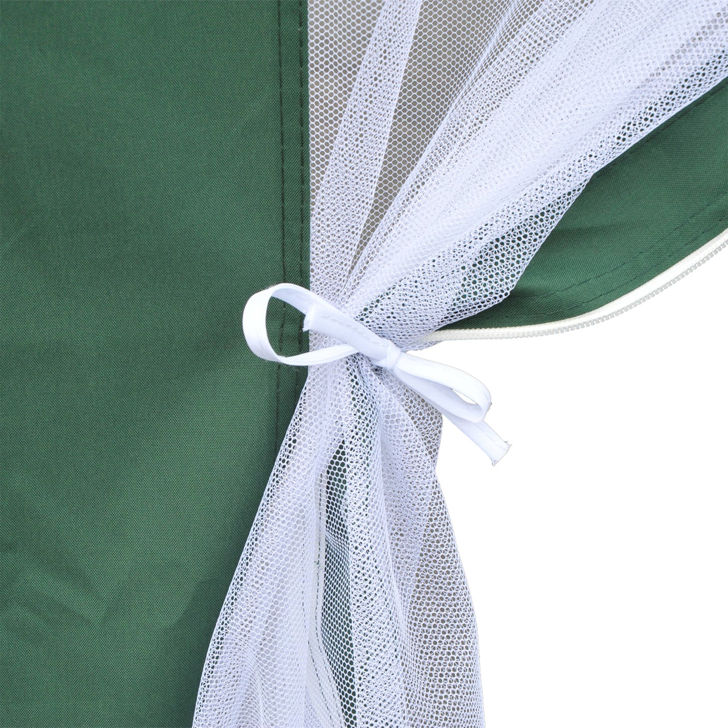outsunny-netting-gazebo-hexagon-tent-patio-canopy-outdoor-shelter-party-activities-shade-resistant-green
