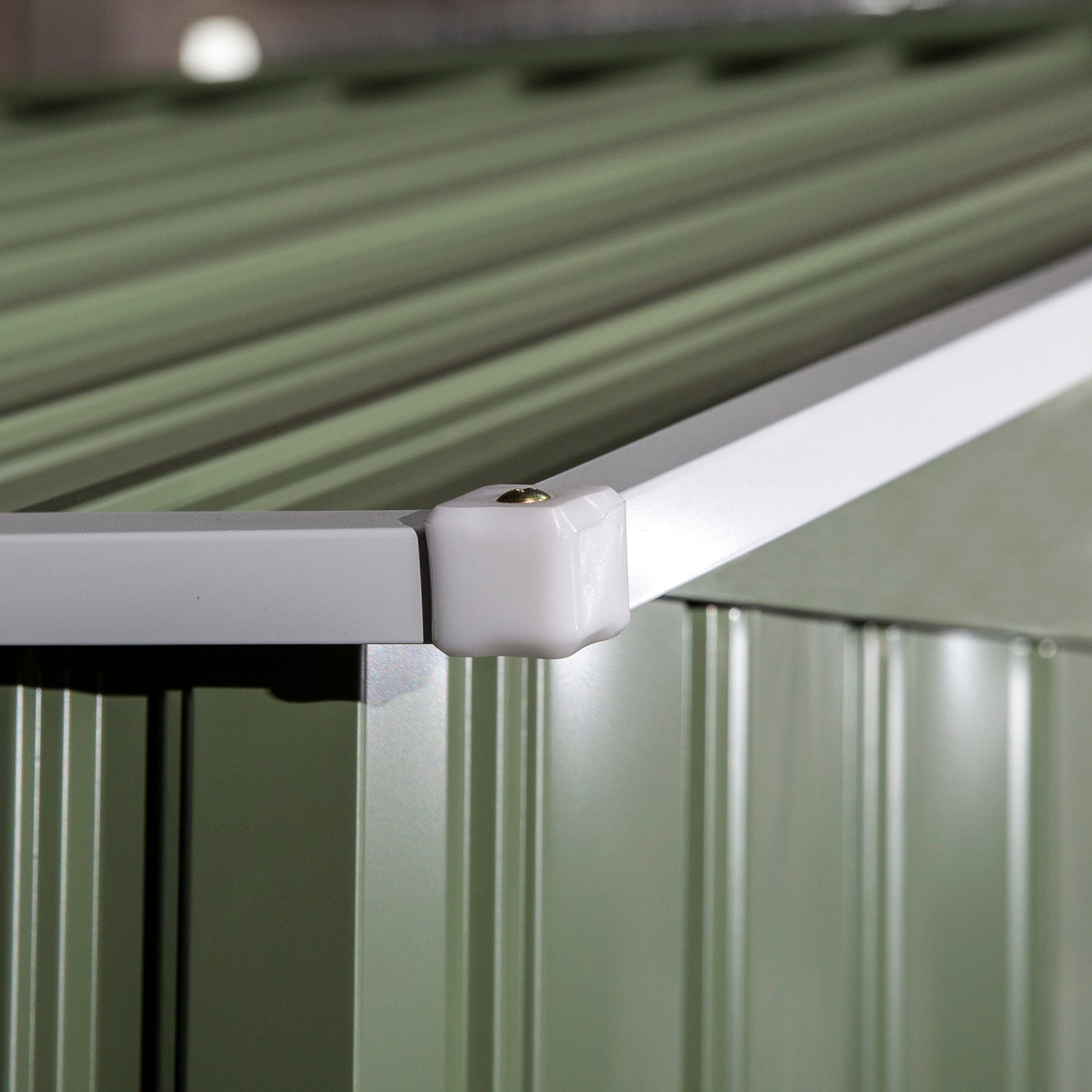 outsunny-9-x-6-ft-metal-garden-storage-shed-corrugated-steel-roofed-tool-box-with-foundation-ventilation-and-doors-light-green